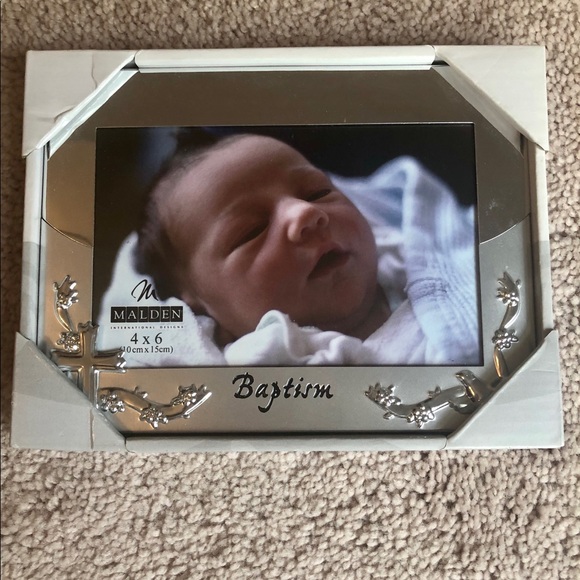 🖼 Malden “Baptism” Picture Frame 🖼 - Picture 6 of 6